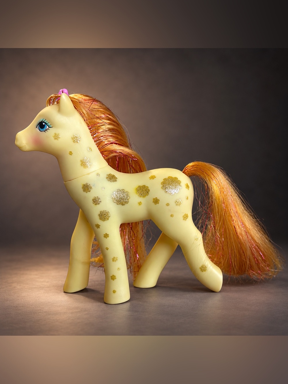 Vintage G1 My Little Pony Twinkler Glittery Sweetheart Sister 1989 Hasbro